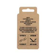 Ecopybook Tactical täpsuse joonlaud – matt, 9 × 6,5 cm