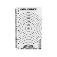 Ecopybook Tactical täpsuse joonlaud – matt, 9 × 6,5 cm