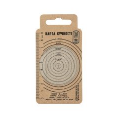 Ecopybook Tactical täpsuse joonlaud – matt, 9 × 6,5 cm