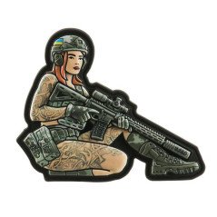 M-Tac Tactical Girl viikingite PVC plaaster 8 × 10 cm