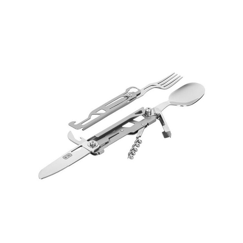 M-Tac Spork Cutlery Set With a Carabiner Valgymo įrankių rinkinys