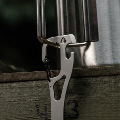 M-Tac Spork Cutlery Set with a Carabiner Valgymo įrankiai