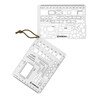 M-Tac Ecopybook Tactical TZ+M NATO ruler set liniuočių rinkinys