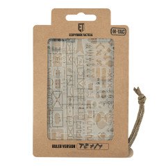 M-Tac Ecopybook Tactical TZ+M NATO ruler set liniuočių rinkinys