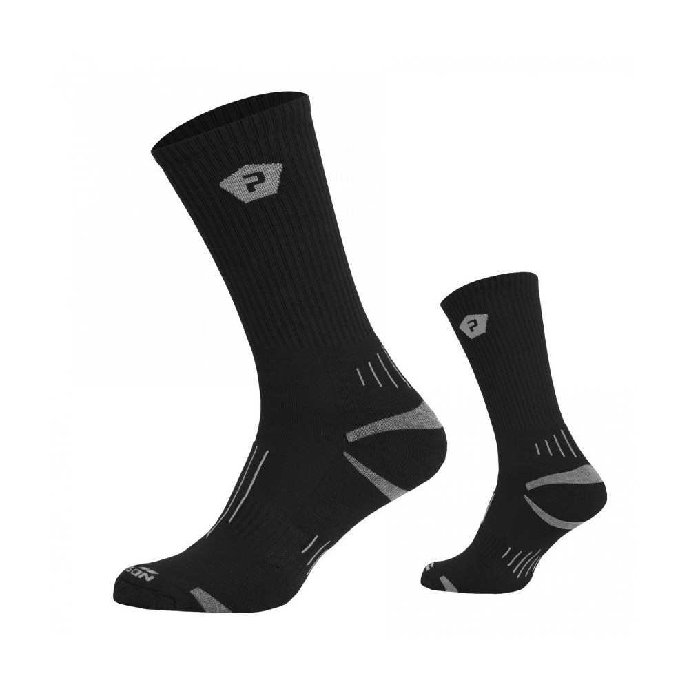 Pentagon Iris Coolmax Mid Socks keskmise kõrgusega sokid, Must