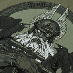 M-Tac T-Shirt Odin Marškinėliai su skandinaviškais motyvais