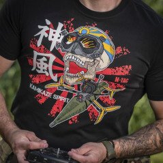 M-Tac T-Shirt Kamikaze Spirit Marškinėliai su FPV dronų motyvais