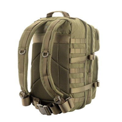 M-Tac Assault Pack seljakott 20 l MOLLE, 42×20×25 cm, Olive