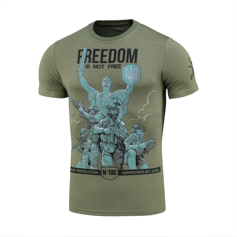 M-Tac T-särk Freedom – 93 % puuvill, vabaduse teema