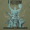 M-Tac T-särk Freedom – 93 % puuvill, vabaduse teema