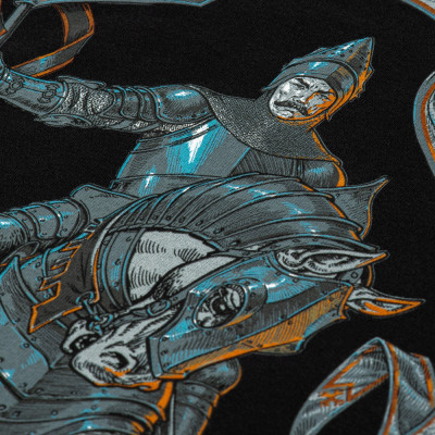 M-Tac T-särk Steel Knight – 93 % puuvill