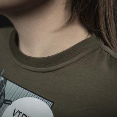 M-Tac T-Shirt Comics Drone Girl Marškinėliai su dronų motyvais