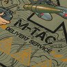 M-Tac T-Shirt Delivery Service Marškinėliai su dronų motyvais