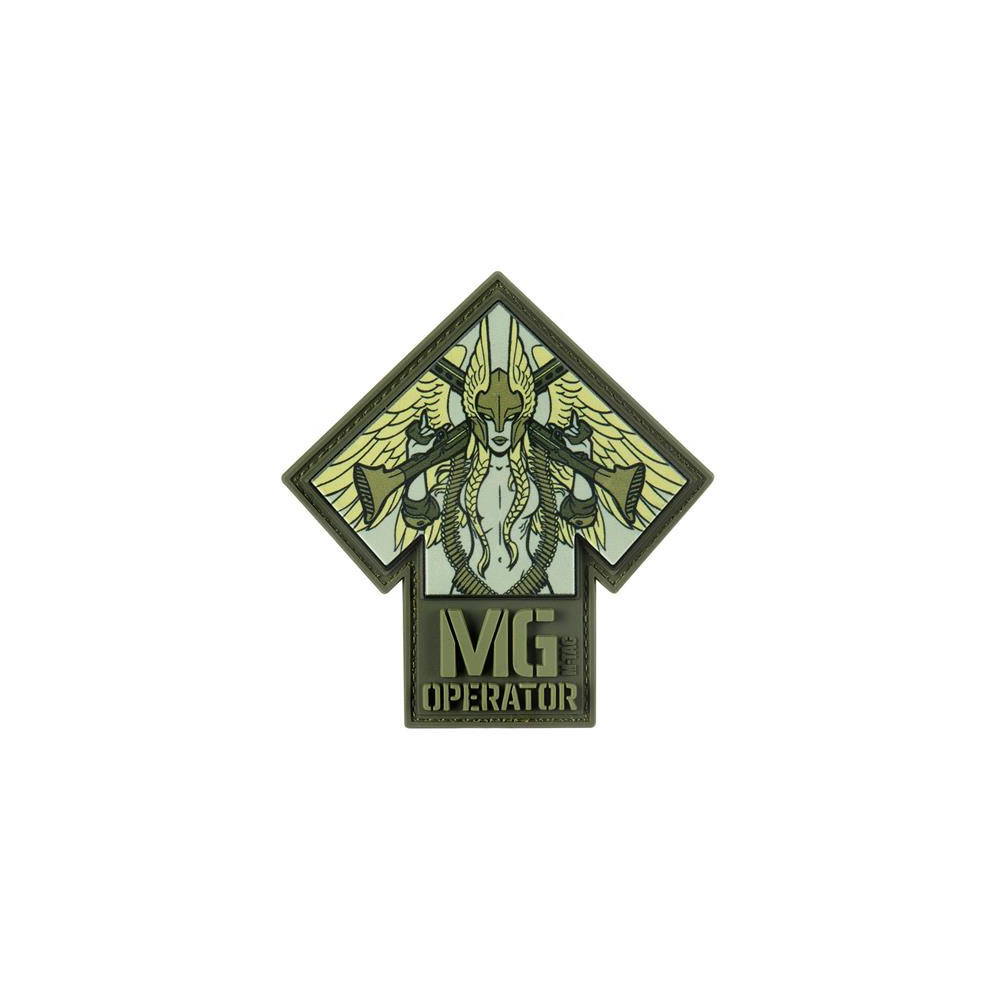 M-Tac PVC embleem „Valkyrie" Tiwaz ruuniga – 9,2 × 8,6 cm