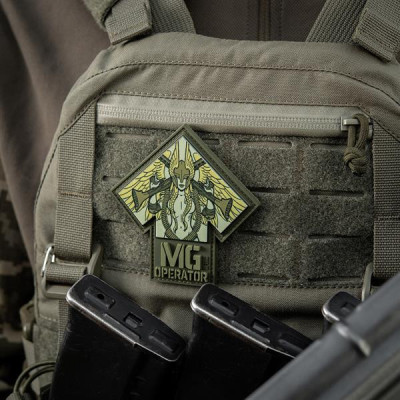M-Tac PVC embleem „Valkyrie" Tiwaz ruuniga – 9,2 × 8,6 cm