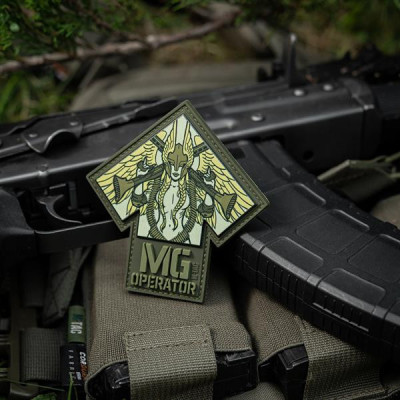 M-Tac PVC embleem „Valkyrie" Tiwaz ruuniga – 9,2 × 8,6 cm
