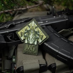 M-Tac Patch MG Operator Print PVC Antsiuvas su kulkosvaidžio motyvais