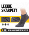 M-Tac lühikesed jooksusokid 85 % puuvill, 10 % polüamiid, Dark Grey
