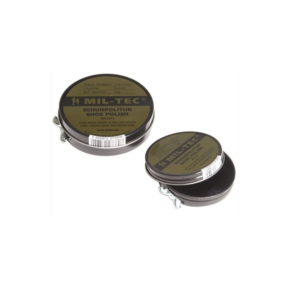 Mil-Tec saabastekreem must (80 g)