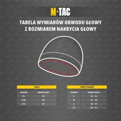 M-Tac Rip-Stop Fleece Helmet Liner Žieminė kepurė - pošalmis