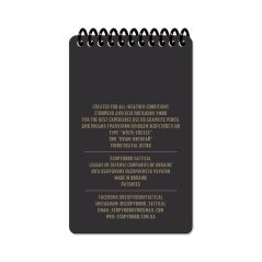 M-Tac Ecopybook Tactical An All-Weather Notebook Mini Užrašų knygutė