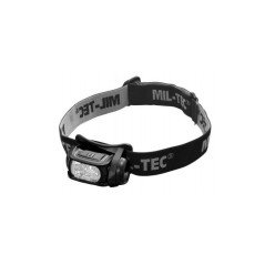 Mil-tec Headlapm LED 4 Colours Ant galvos dedamas, 4-ių spalvų prožektorius