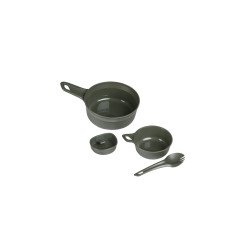 Wildo Adventure Kit 4pcs KCT Olive 4 dalių puodų ir įrankių rinkinys