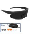 Swiss Eye BLACKHAWK PRO Tactical Glasses Black Taktiniai, apsauginiai, šaudymo akiniai