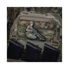 M-Tac Patch Tactical girl №2 Yakuza Brunet PVC Antsiuvas