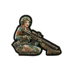 M-Tac Patch Tactical girl №2 Yakuza Brunet PVC Antsiuvas