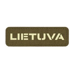 M-Tac patch 25x80 Laser Cut LIETUVA Antsiuvas