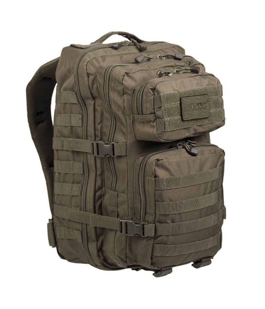 Mil-Tec Od Backpack Us Assault Large Taktinė kuprinė 36 ltr. talpos