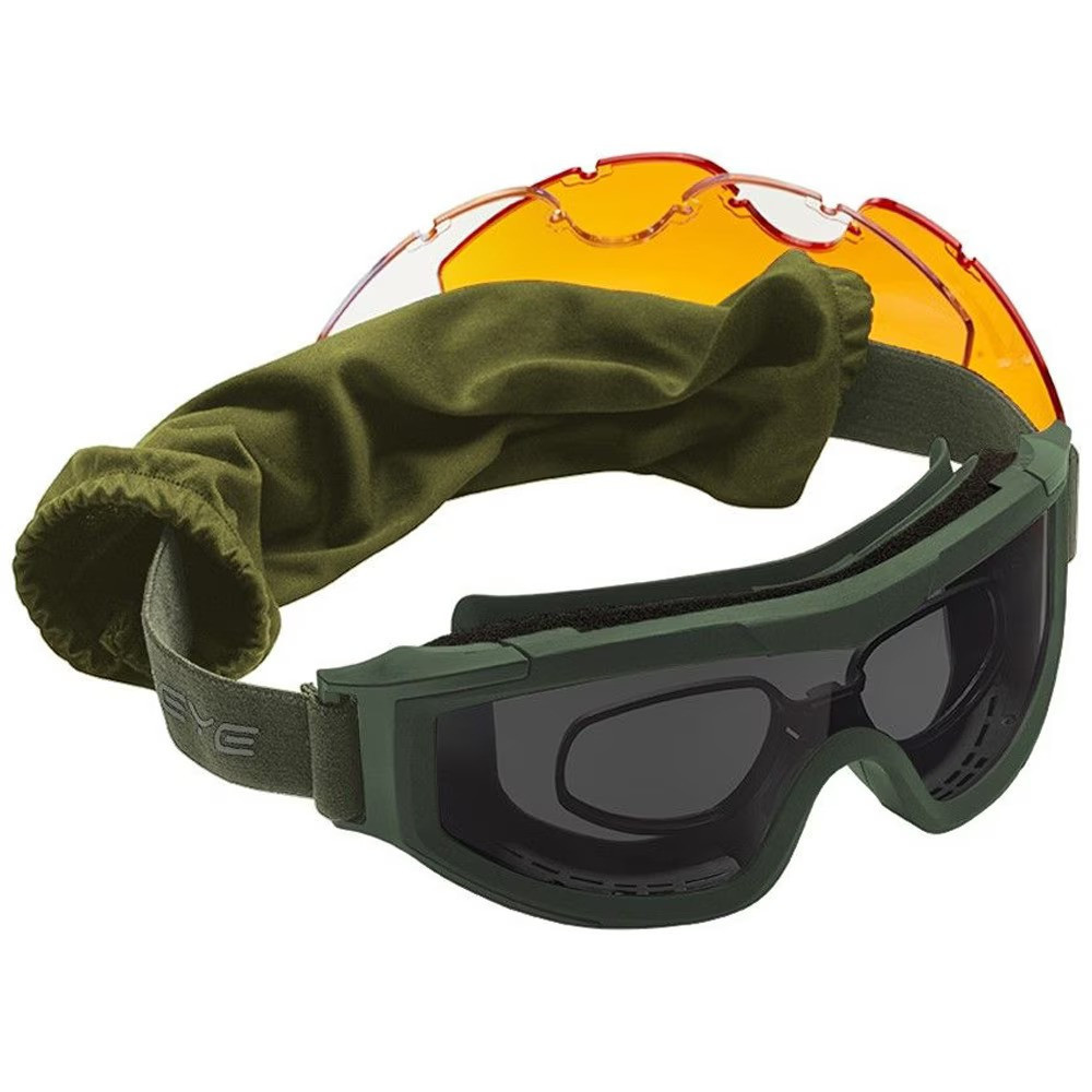 Swiss Eye F-Tac taktikalised prillid, 3 läätse, RX-adapter, 134 g