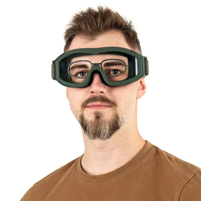 Swiss Eye F-Tac taktikalised prillid, 3 läätse, RX-adapter, 134 g — 2/3