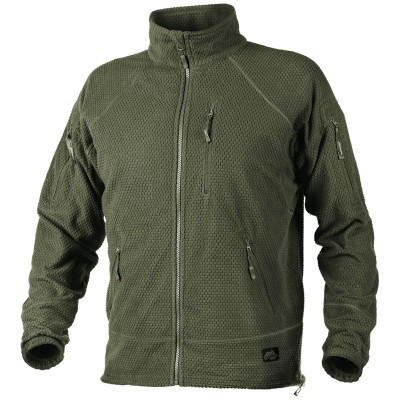 Helikon-Tex Alpha Tactical fliisjakk 310 g/m², Olive