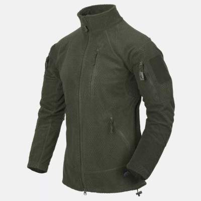 Helikon-Tex Alpha Tactical fliisjakk 310 g/m², Olive