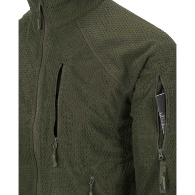 Helikon-Tex Alpha Tactical fliisjakk 310 g/m², Olive