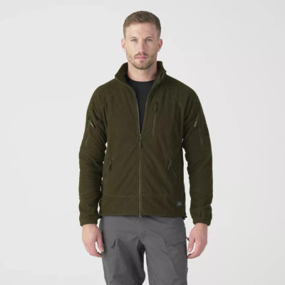 Helikon-Tex Alpha Tactical fliisjakk 310 g/m², Olive