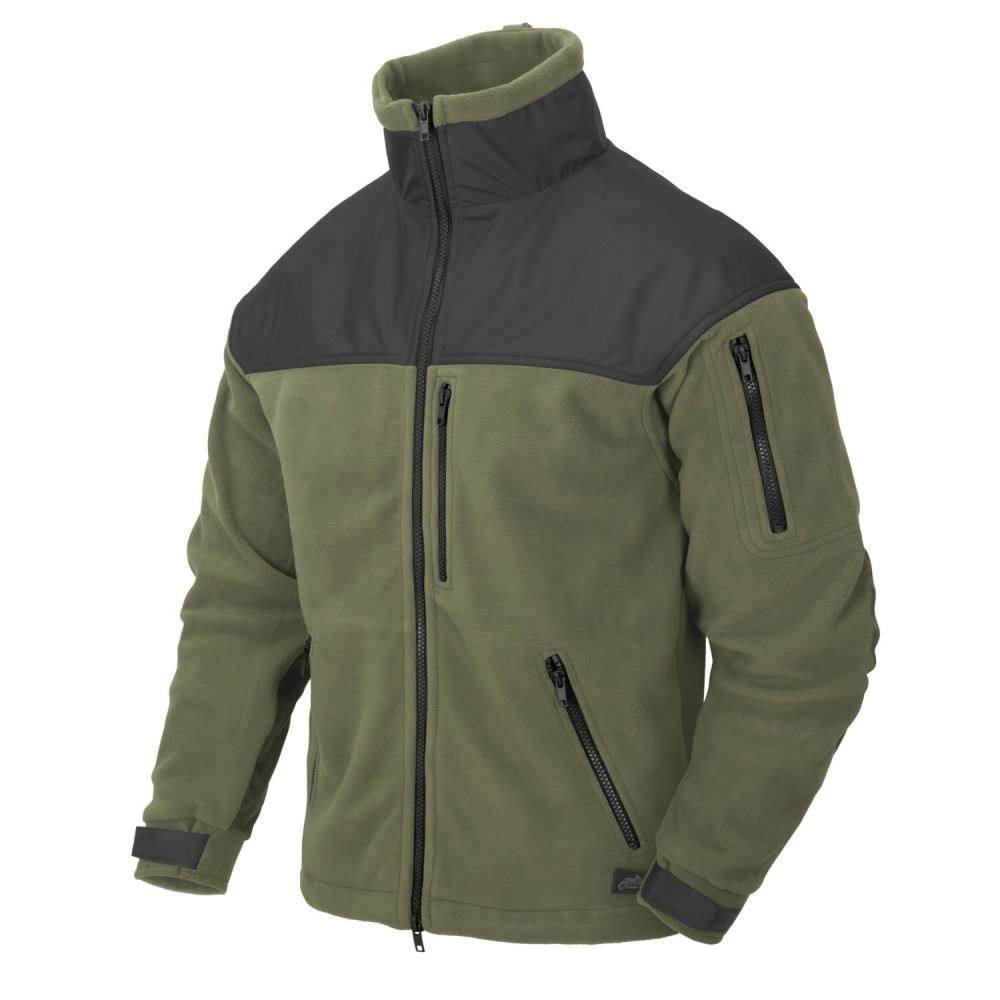 Helikon-Tex Classic Army Fleece jope, Olive/Black
