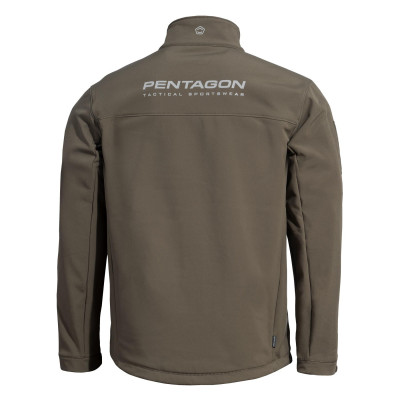 Pentagon Reiner 2.0 softshell jakk Storm|Tex™ laminaat, Dark Olive