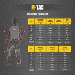 Buy M-Tac Underwear ThermoLine Apatiniai termo