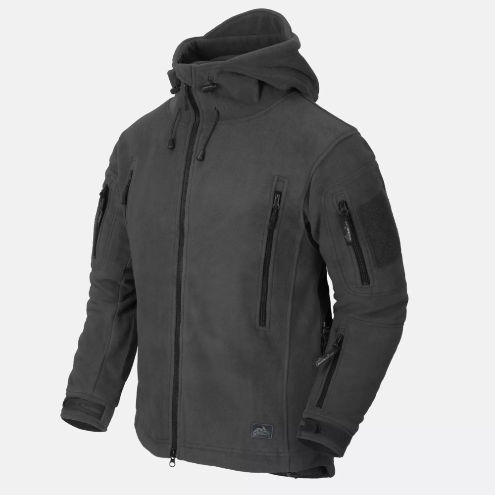 Helikon-Tex Patriot taktikaline fliis kapuutsiga, Dark Grey