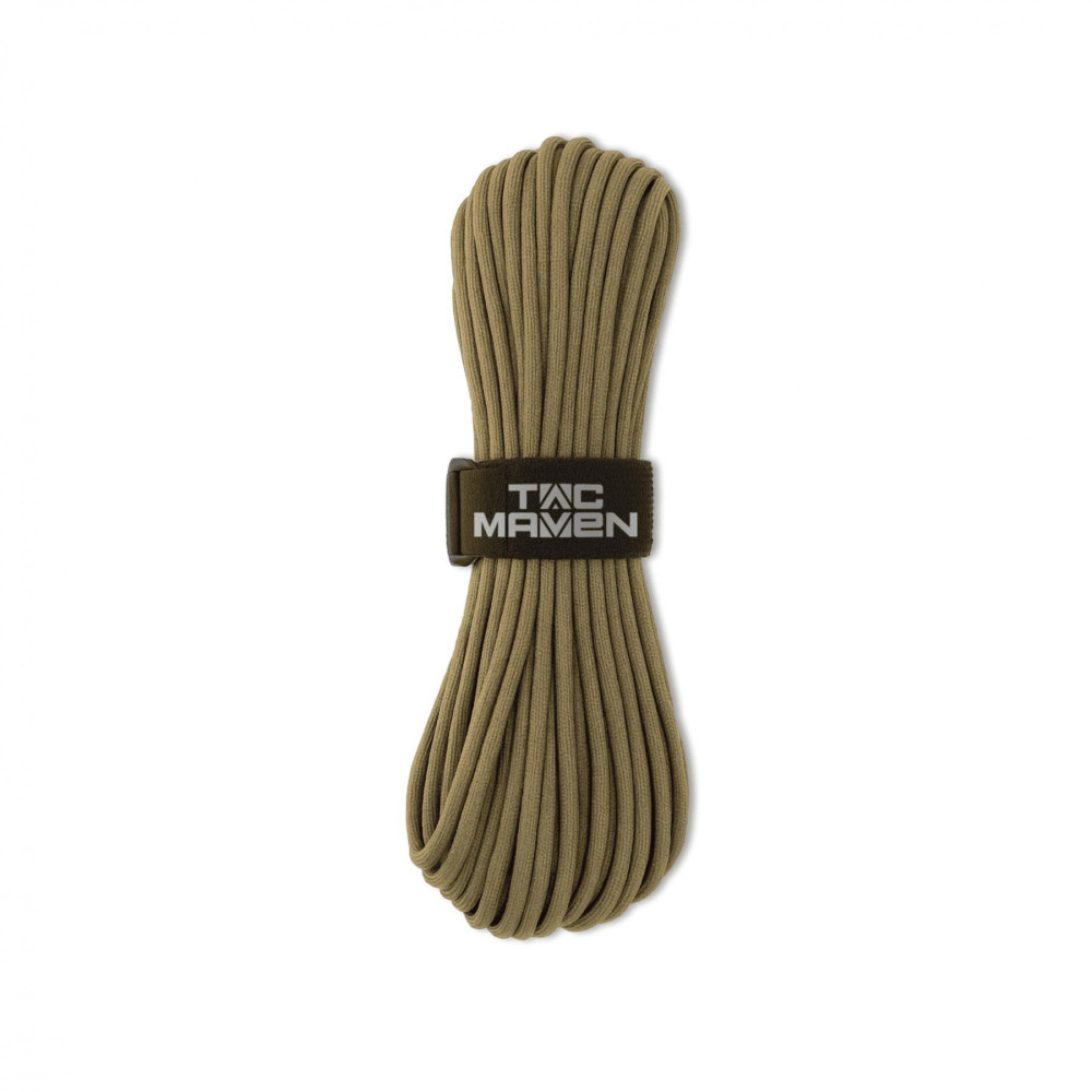 Tac Maven Paracord 550 nöör 30 m, 7-sooneline, 100% nailon, Coyote