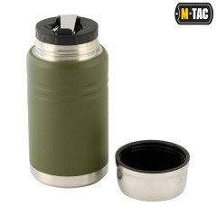 M-Tac Stainless 750 ml Thermos with Folding Spoon Termosas su