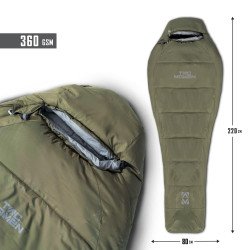 Tac Maven Mummy Sleeping Bag 360gr/m2 Žieminis miegmaišis