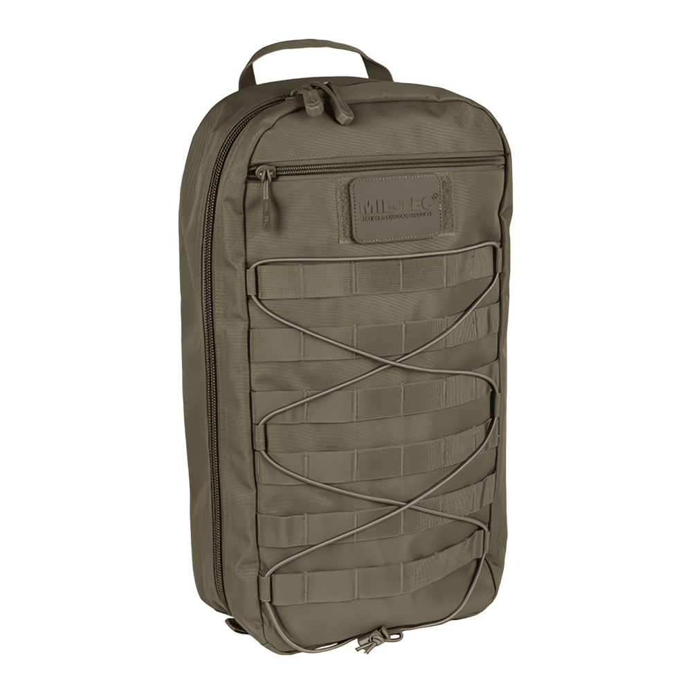 Mil-Tec 15 l MOLLE seljakott 100% 600D polüester, Olive