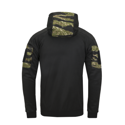 Helikon-Tex ROGUE Hoodie FullZip taktikaline kapuutsiga dressipluus, Multicam Black