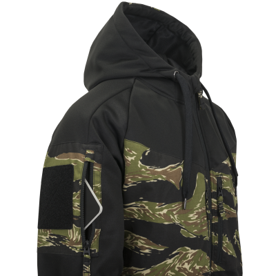 Helikon-Tex ROGUE Hoodie FullZip taktikaline kapuutsiga dressipluus, Multicam Black