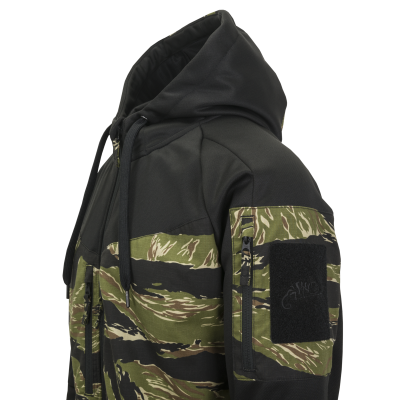 Helikon-Tex ROGUE Hoodie FullZip taktikaline kapuutsiga dressipluus, Multicam Black