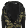 Helikon-Tex ROGUE Hoodie FullZip taktikaline kapuutsiga dressipluus, Multicam Black